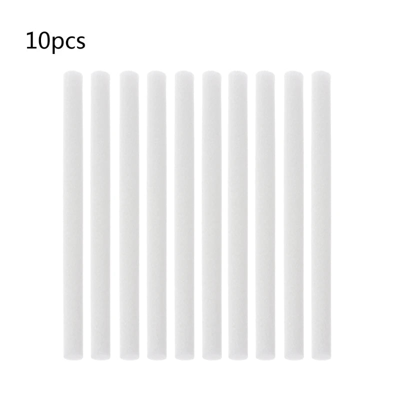 10Pcs 7Mmx115Mm Humidifiers Filters Cotton Swab for Humidifier Aroma Diffuser