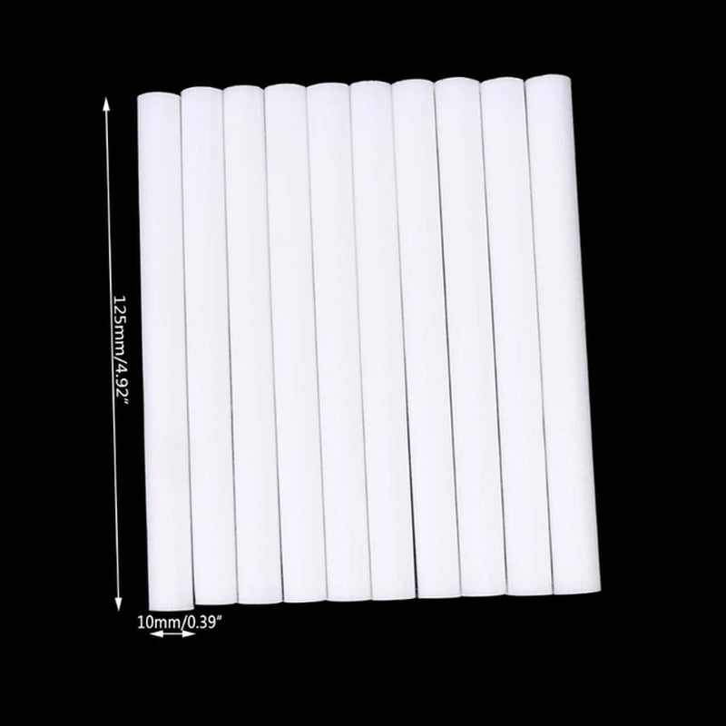 10Pcs 7Mmx115Mm Humidifiers Filters Cotton Swab for Humidifier Aroma Diffuser