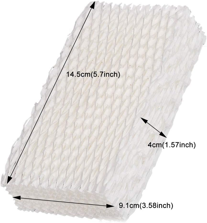 WF813 Humidifier Filters, Replacement Humidifier Wick Filters Compatible with Relion WF813 HC832, DH-830 / DH830 Series Cool Moisture Humidifier (3Pc)