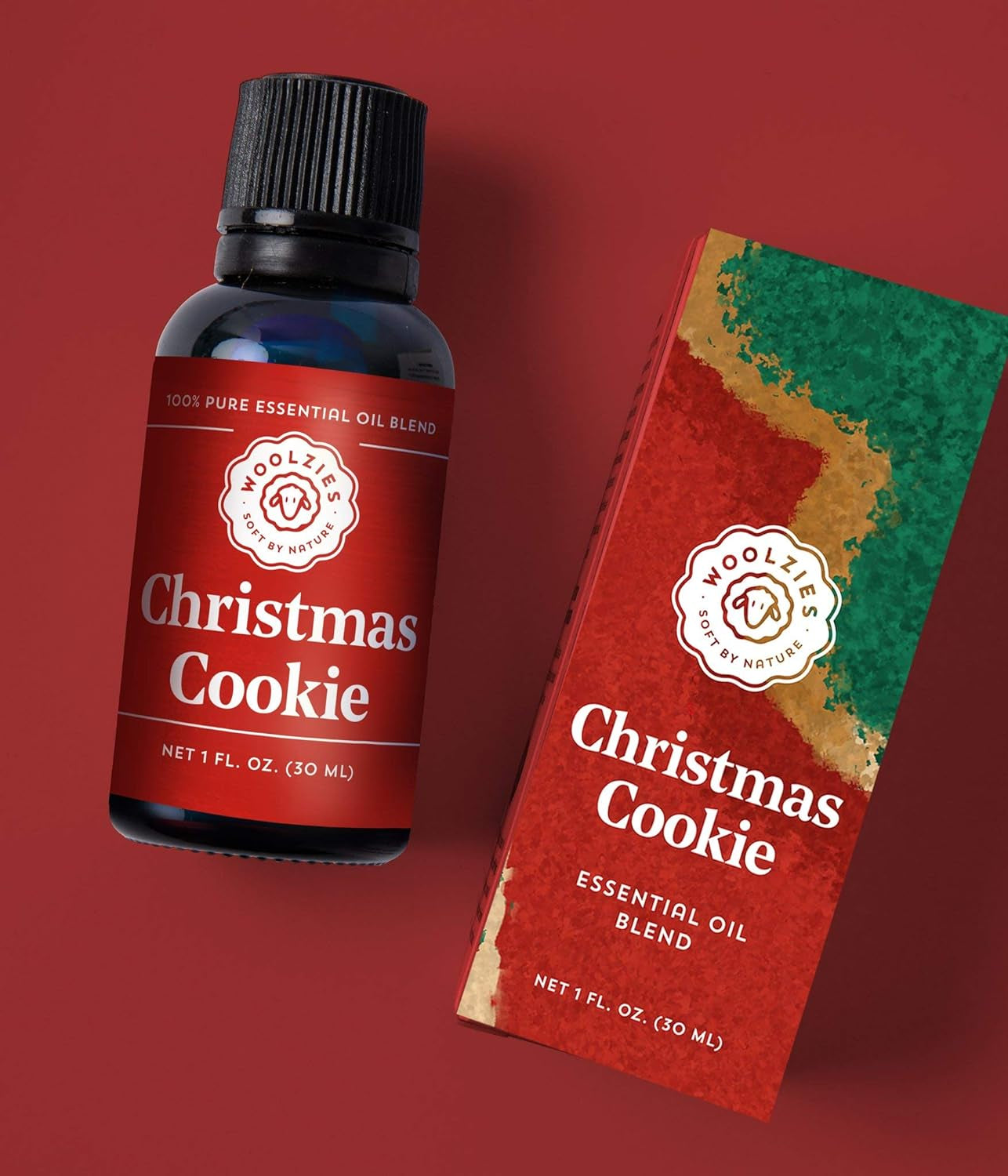 Holiday Essential Oil Blend | Perfect for Aromatherapy, Soaps, Candles, & Lotions (Christmas Cookie, 1 Fl Oz)