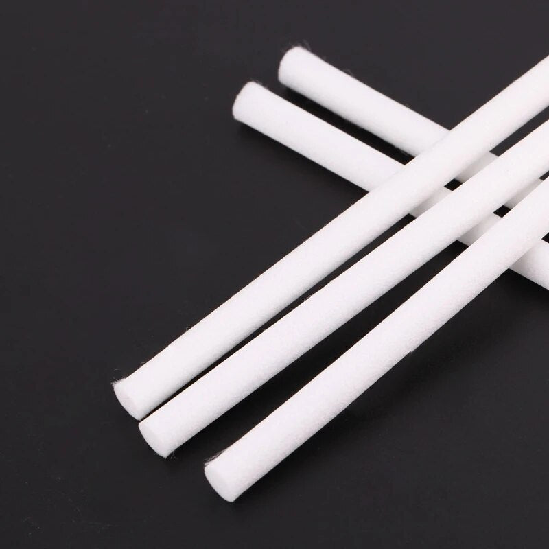 10Pcs 8*130Mm Humidifiers Filters Cotton Swab for USB Air Ultrasonic Humidifier