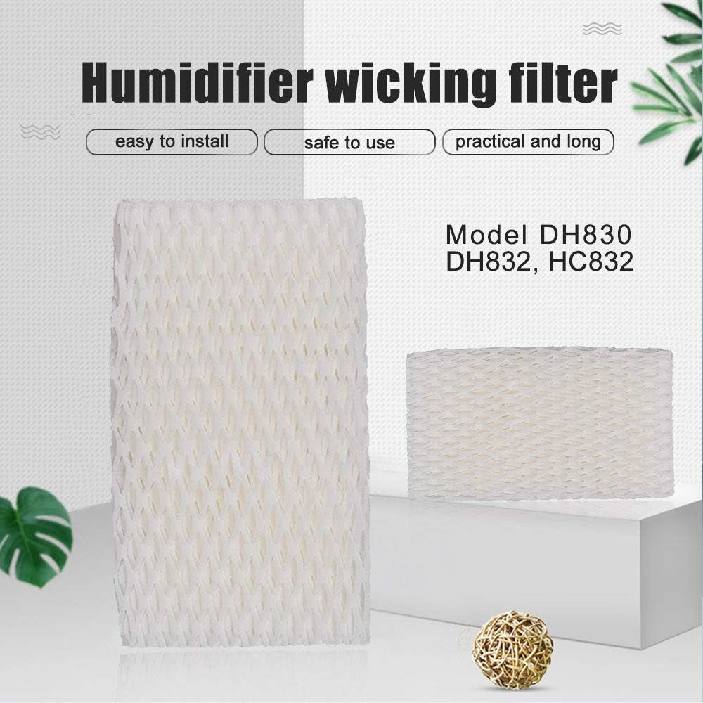 WF813 Humidifier Filters, Replacement Humidifier Wick Filters Compatible with Relion WF813 HC832, DH-830 / DH830 Series Cool Moisture Humidifier (3Pc)