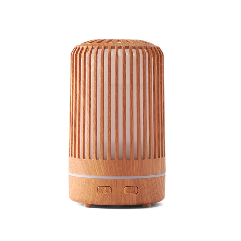 Diffusers for Essential Oil 200Ml Wood Grain Essential Oil Diffuser Ultrasonic Aromatherapy Diffusers Aroma Cool Mist Humidifier