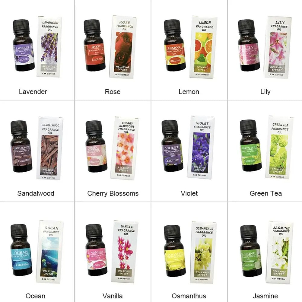 HOT SALES!!! New Arrival 10Ml Plant Essential Oil Water Soluble for Car Home Air Humidifier Freshener Wholesale Dropshipping