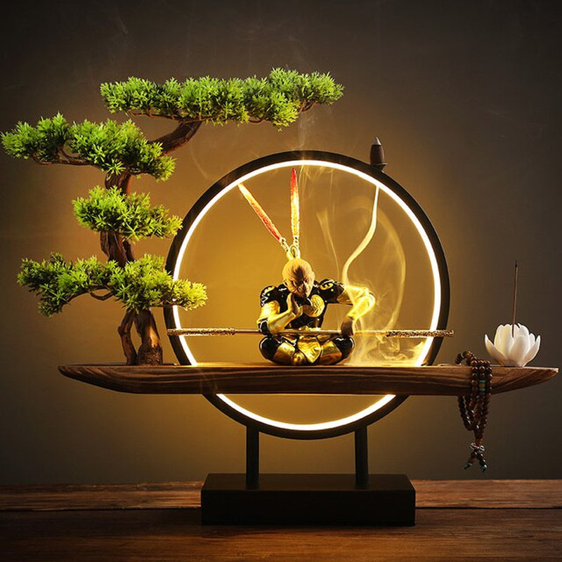 Ramadan Decoration Incense Burner Electric Air Freshener Smoke Humidifier Incense Burner Zen Garden Incensario Home Decoration